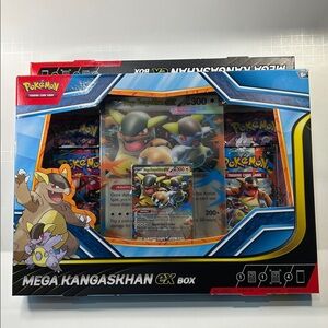 2025 Pokémon TCG Mega Kangaskhan ex Box ,New Sealed